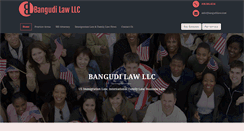 Desktop Screenshot of bangudilaw.com