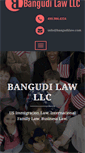 Mobile Screenshot of bangudilaw.com